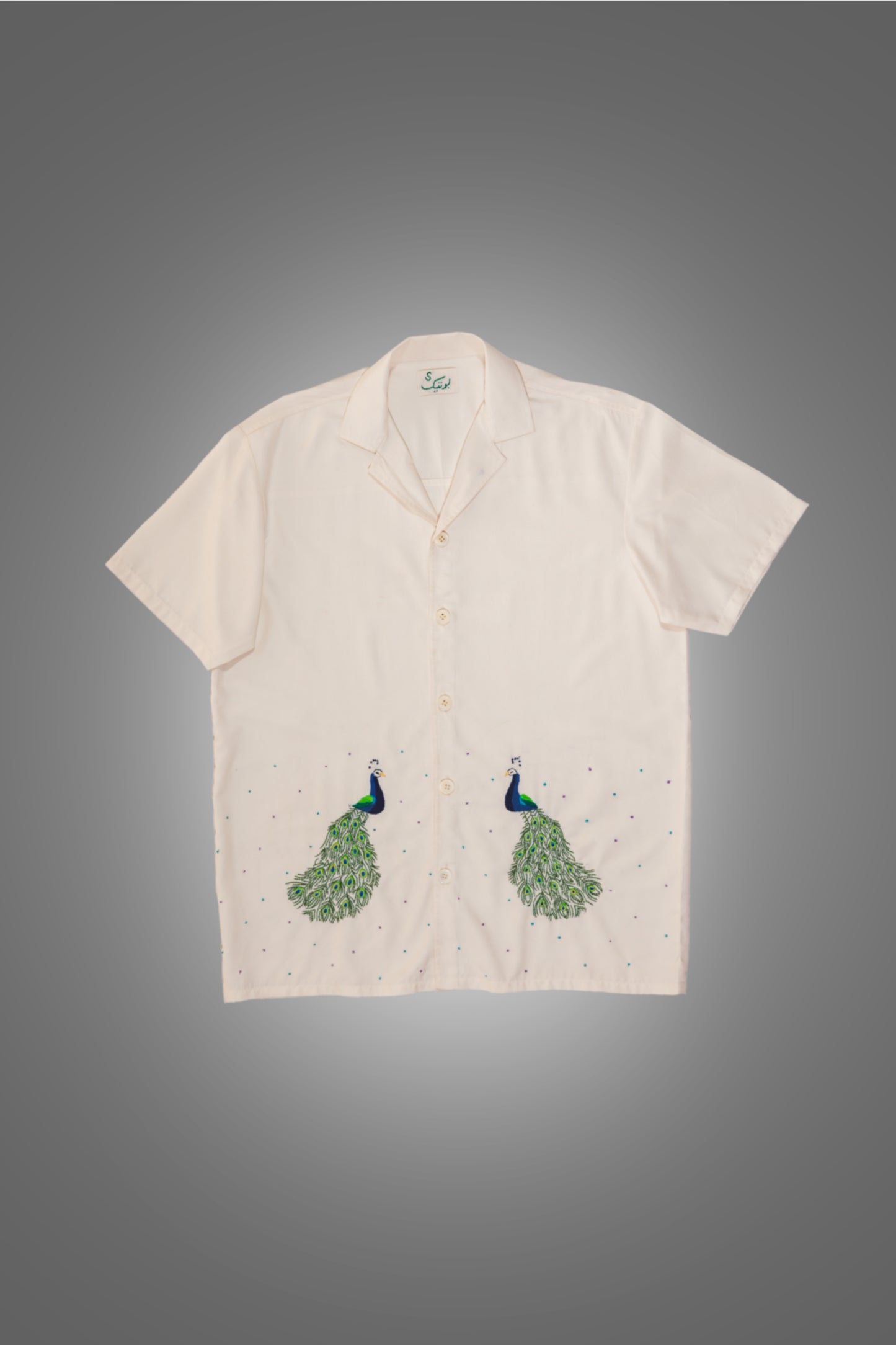 "Mor Nacha" Embroidered Shirt